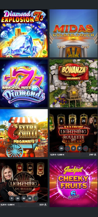 Giochi popolari di 1Bet per smartphone Giochi popolari di 1Bet per smartphone