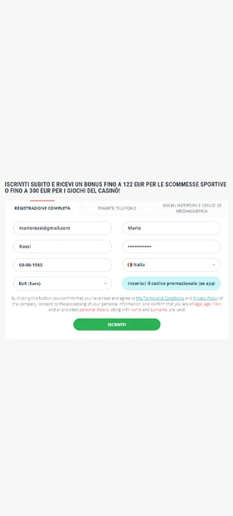 Processo di registrazione di 22Bet su smartphone Processo di registrazione di 22Bet su smartphone