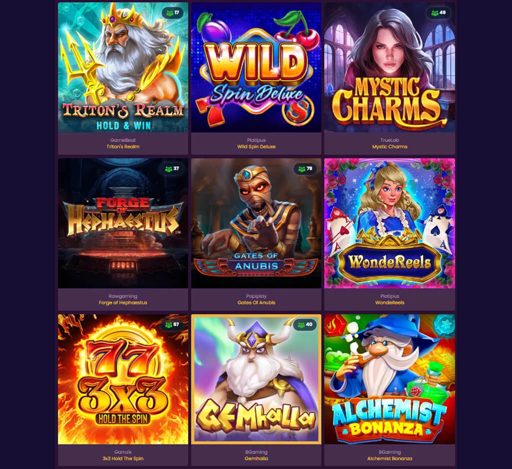 Slot di Bizzo Casino su PC Slot di Bizzo Casino su PC