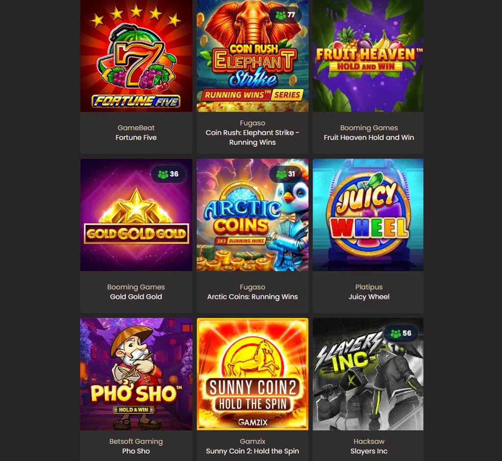 Slot di National Casinò su PC Slot di National Casinò su PC