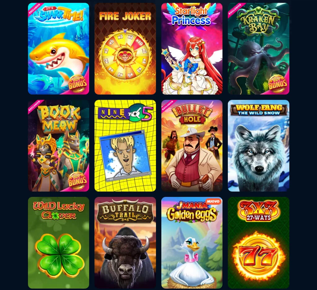 Slot di Playzilla su PC Slot di Playzilla su PC